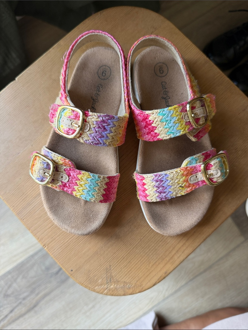 Cat & Jack Kids Braided Buckle Sandals
